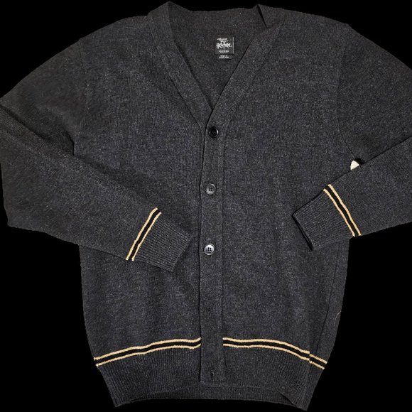 Official Harry Potter Gray gryffindor cardigan M - Picture 1 of 5